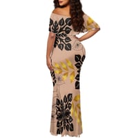 Image 2 of Women's Anthurium Pastel Mermaid Dress