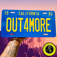 Image 2 of Out4More Antique Retro California License Plate