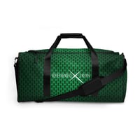 Image 1 of RXI Logo Matrix Green Duffle Bag