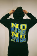 Image 3 of Black/Blue Hoodie 