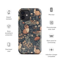 Image 10 of Woodland Creatures Boho Cottagecore Nature Inspired Cute Tough Case for iPhone®