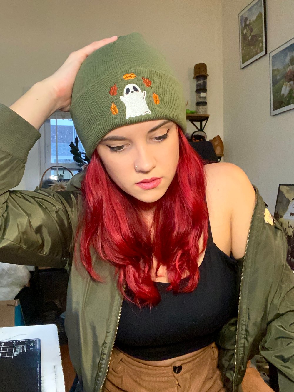 Autumn Ghost Beanie