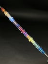 Set of 35 Rainbow Boro Beads