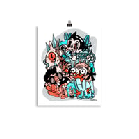 Image 1 of PRINT: GICLEE - "GRAFFITOS"