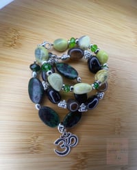 Image 7 of One of one: Gaias Protection 3pc Handmade Crystal Bracelet Stack✨
