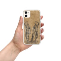 Image 4 of Antique Anatomical Illustration Human Muscular System Clear Case for iPhone®