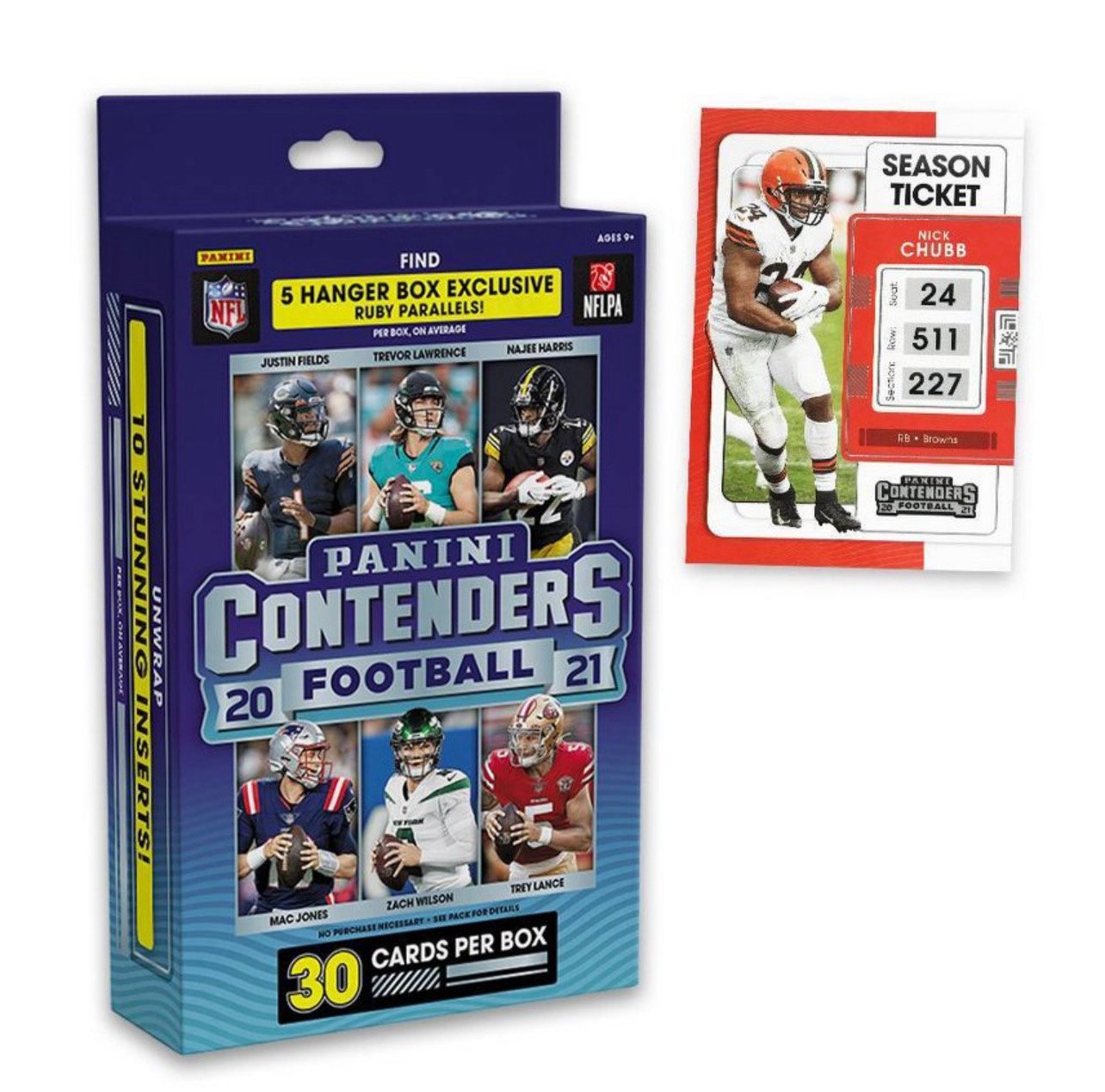 2020 NFL authentic Panini Contenders Hanger Box