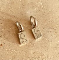 Image 2 of Audrey Silver Hoops