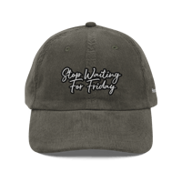 Image 2 of Friday Vintage corduroy cap