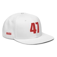 Image 2 of 47 MAGA USA Snapback Hat from PatriotsCo.com