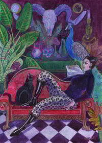 Image 2 of The Maximalist Original Watercolor Painting 