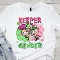 Image 1 of Digital File The Fairly OddParents Gender Reveal Team Cosmo Team Wanda