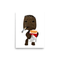 Sackboy Smoking Print