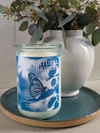 Image 1 of Natural Bridges - Eucalyptus/Sea Salt Soy Wax Candle