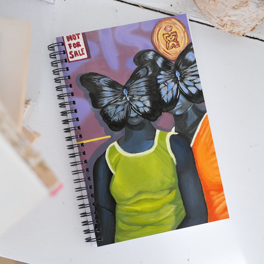 Image of Sista Sista Spiral notebook