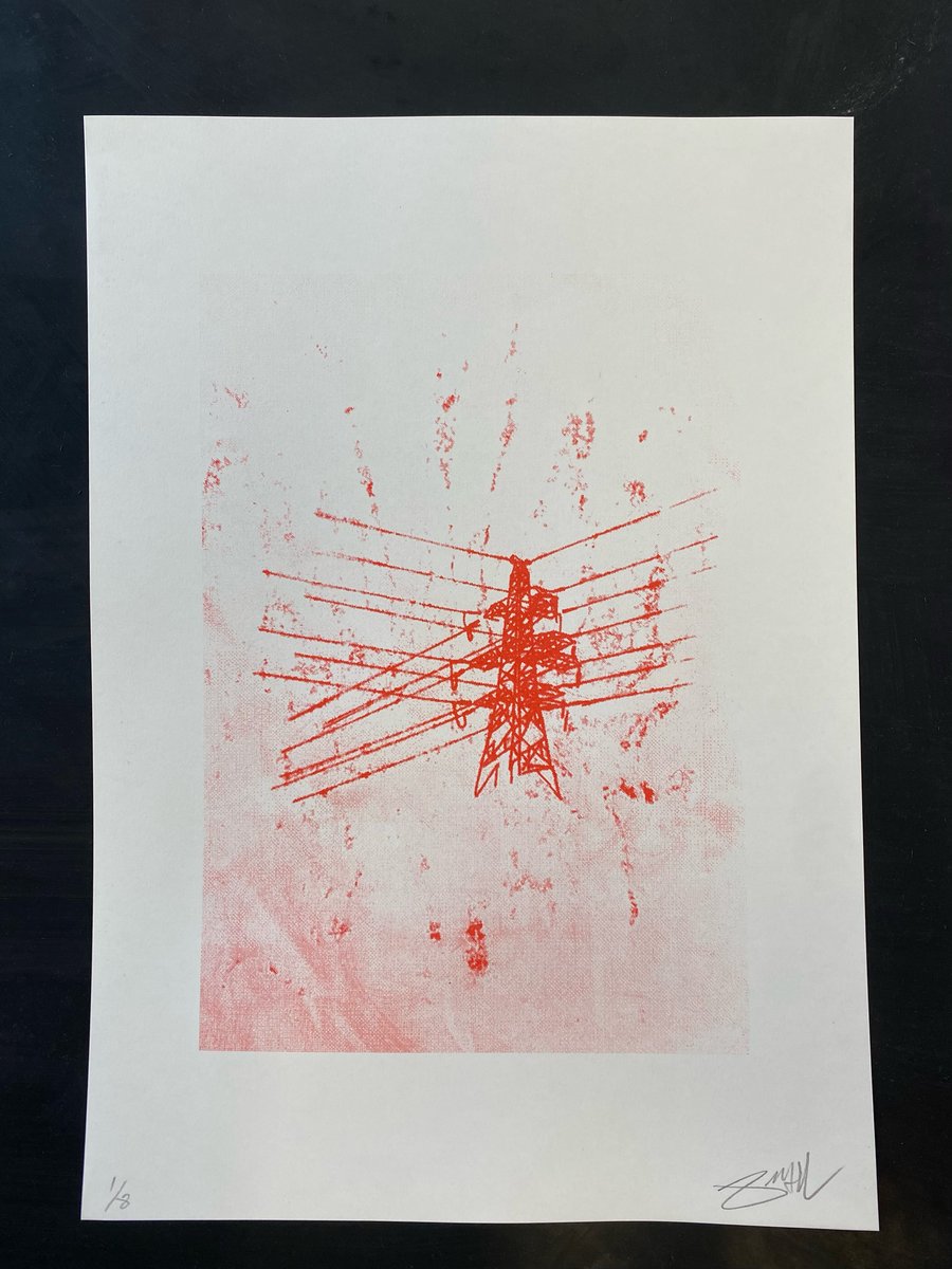 Image of Obelisk 3 SCREENPRINT