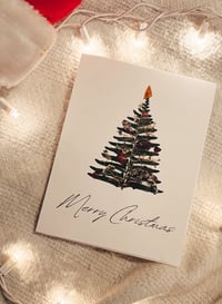 Image 1 of Pressed Flower Art Holiday Cards 