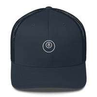 Image 8 of LUCKY 8 BALL TRUCKER HAT - THE BRYNN 