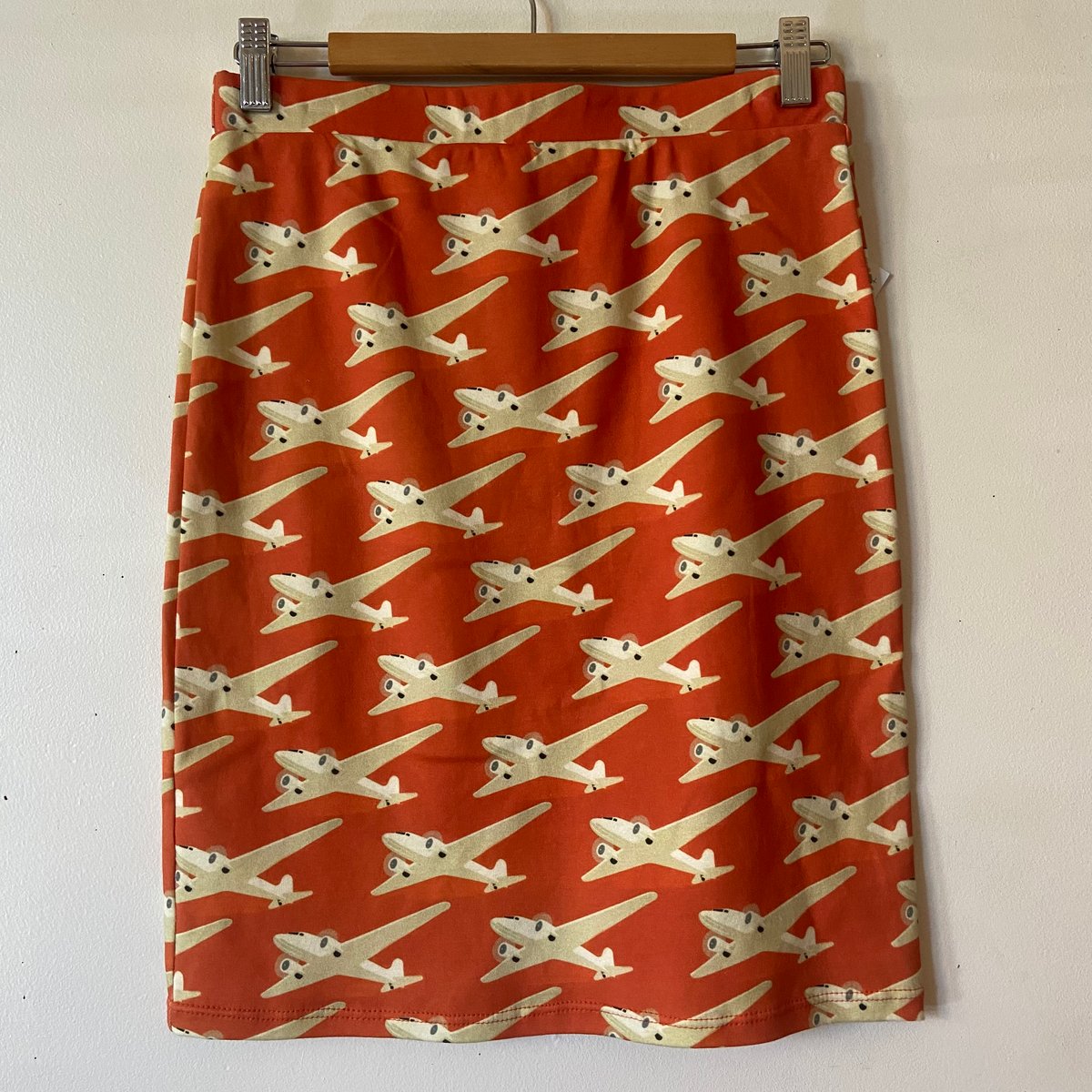 Image of Pencil Skirt - Golden age of flying