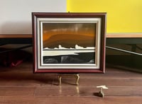 Image 1 of Arctic Landscape Oil on Board 