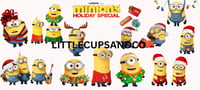 Minions Christmas tumbler