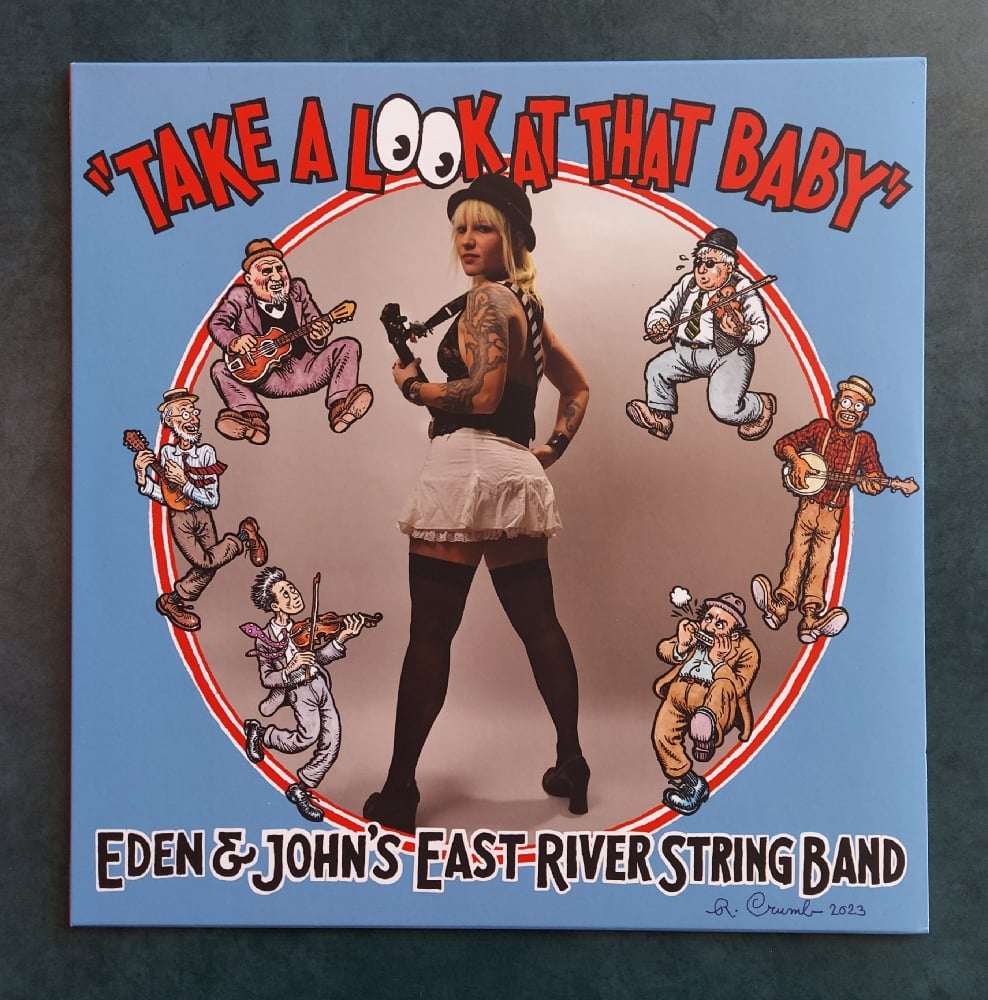 R. Crumb - Take A Look At That Baby vinyl LP - SIGNED