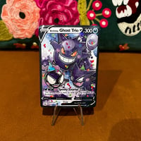 Image 1 of Spooky Ghost Trio Celebration Trading Card