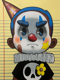 “Buddy the Clown” Original Painting