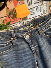 Image 2 of American Eagle side button jeans 
