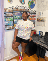 Color Streak 90s Baby Shirt