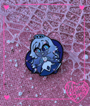 Image 5 of Fanmade Hazbin Hotel Chibi Hearts Enamel Pin WAVE ONE (Lucifer/Lilith/Sir Pentious/Emily)
