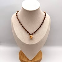 Image 2 of Picture Jasper Skull Necklace