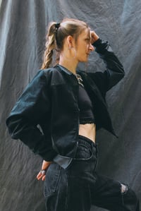 Image 1 of KORA Bomber Jacket black cord