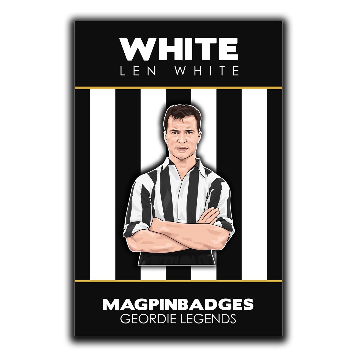 Len White magpinbadges