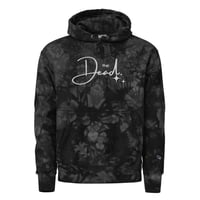 Image 2 of The Dead Embroidered Unisex Champion Tie-Dye Hoodie