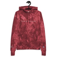 Image 1 of Risk Premium Champion tie-dye hoodie