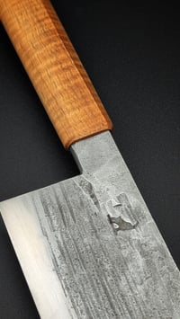 Image 4 of Forged Nakiri 190mm | Apex Ultra | Curly Koa 