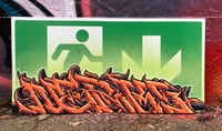 Emergency exit Wildstyle Original graffiti 