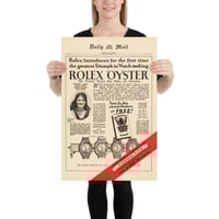 Image 5 of Rolex waterproof ad poster