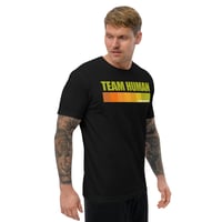 Image 3 of Team Human Fitted Short Sleeve T-shirt