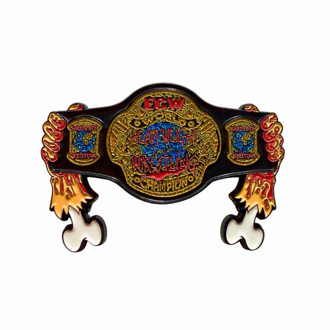 Heavyweight Champ Pack Pin - ECW World Championship