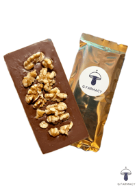 WALNUT MUSHROOM CHOCOLATE BAR 