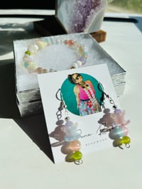 Image 1 of Tulip Earrings and Bracelet 