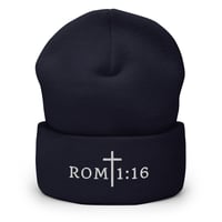 Image 7 of Romans 1:16 Cuffed Beanie  