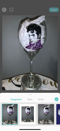 Image 1 of Prince wine glass