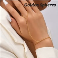 Image 1 of Beaded Hand Harness