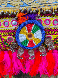 Image 2 of Pink n red tassels Shake your tassels- Bag- clutch or cross body/shoulder