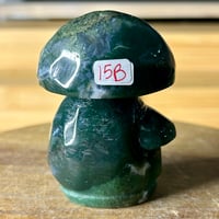 Image 1 of Moss Agate Mushroom (20B)