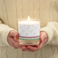 Glass jar soy wax candle_3