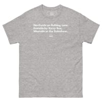 Image 3 of Around Town Tee (White Ink)